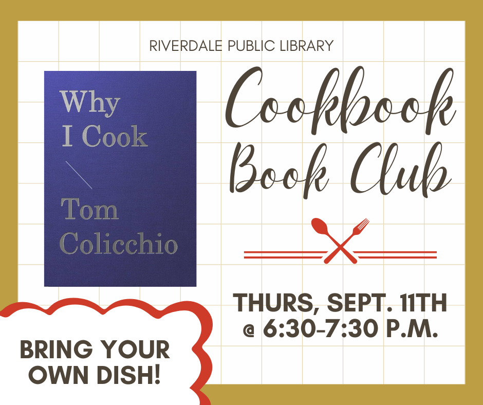 09 COOKBOOK CLUB – SEPT 2025